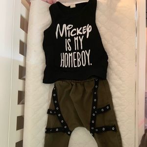 New Mickey outfit for baby boy